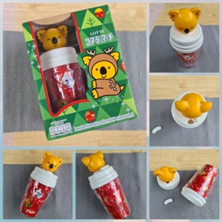 แก้วเก็บอุณหภูมิ ลอตเต้โคอะลามาร์ช ลิมิเตดอิดิชั่น Lotte Koala March Koalas March X-Mas Twin Tumbler Green Edition 195g