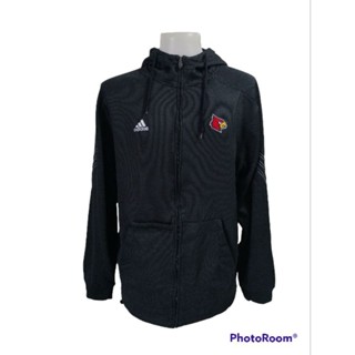 เสื้อสเวตเตอร์ฮู้ดแบรนด์ ADIDAS CLIMAWARM TEAM Louisville Cardinals Size XL มือ2