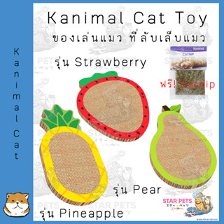 Kanimal Cat Toy ของเล่นแมว ที่ลับเล็บแมว สำหรับแมวทุกวัย Size S ฟรี! Catnip