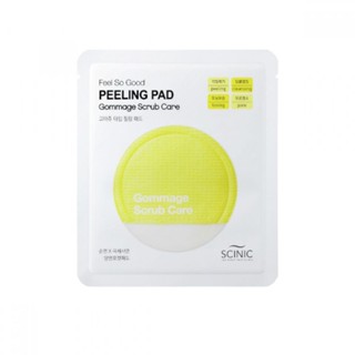 Scinic Feel So Good Peeling Pad แผ่นขัดผิวหน้า 5 แผ่น