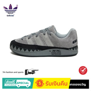 NEIGHBORHOODxadidas originals Adimatic Retro Fish Bread Trend Casual board shoes Light Grey