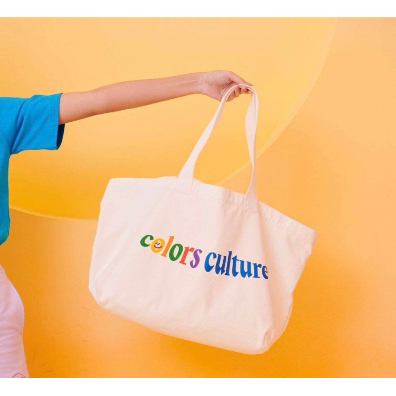 CC tote bag กระเป๋า Colors culture พร้อมส่ง❤️‍🔥❤️‍🔥