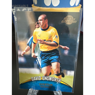 การ์ด Topps Premier Gold 2001 Everton