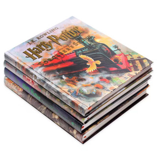 Hardcover English original painted version of the 4th Harry Potter and the Goblet of Fire full color