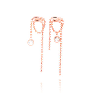 Aevari Knit &amp; Knot Earrings  ต่างหู ต่างหูเงินแท้ Sterling Silver 925