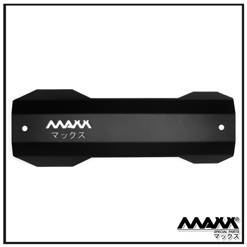 マックス ( CT125 Exhaust Guard ) " v.short " การ์ดกันร้อน กันล้มท่อ [ เวอร์ชั่นสั้น ] สีดำ by MAXX Special Parts