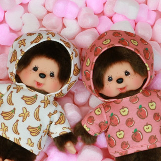 มอนชิชิ I LOVE Hoodie พร้อมส่ง Monchhichi S