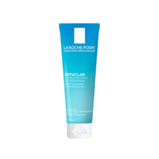 LA ROCHE-POSAY Effaclar Deep Cleansing Foaming Cream ผลิตภัณฑ์ทำความสะอาดผิวหน้า 125ml