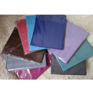 (2ใบ) ปลอกหมอนหนุน สีพื้นริ้ว ผ้าไม่หนาไม่บาง Cotton ขนาด50x70 ซม.