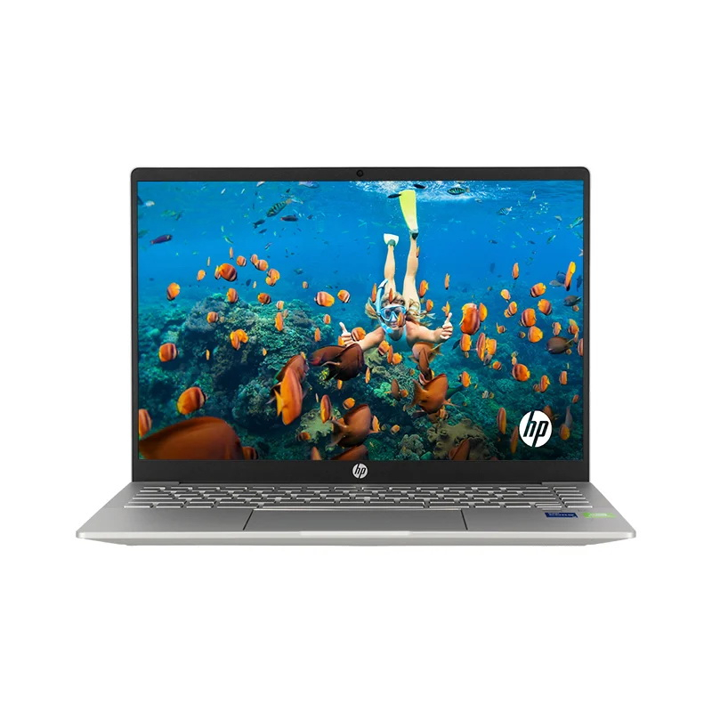 Notebook HP Pavilion 14-eh0030TX (Natural Silver) โน๊ตบุ๊ค HP Intel Core i5-1235U Processor จอ 14 นิ