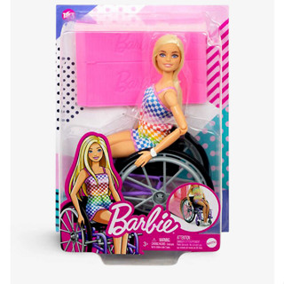 ตุ๊กตาบาร์บี้ BARBIE Doll Wheelchair toy