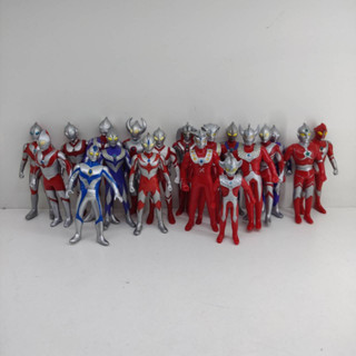 โมเดลมาร์สไรเดอร์ Model Figure Ultraman 18 ซอฟอุลตร้าเเมนของญี่ปุ่นเเท้ 5นิ้ว