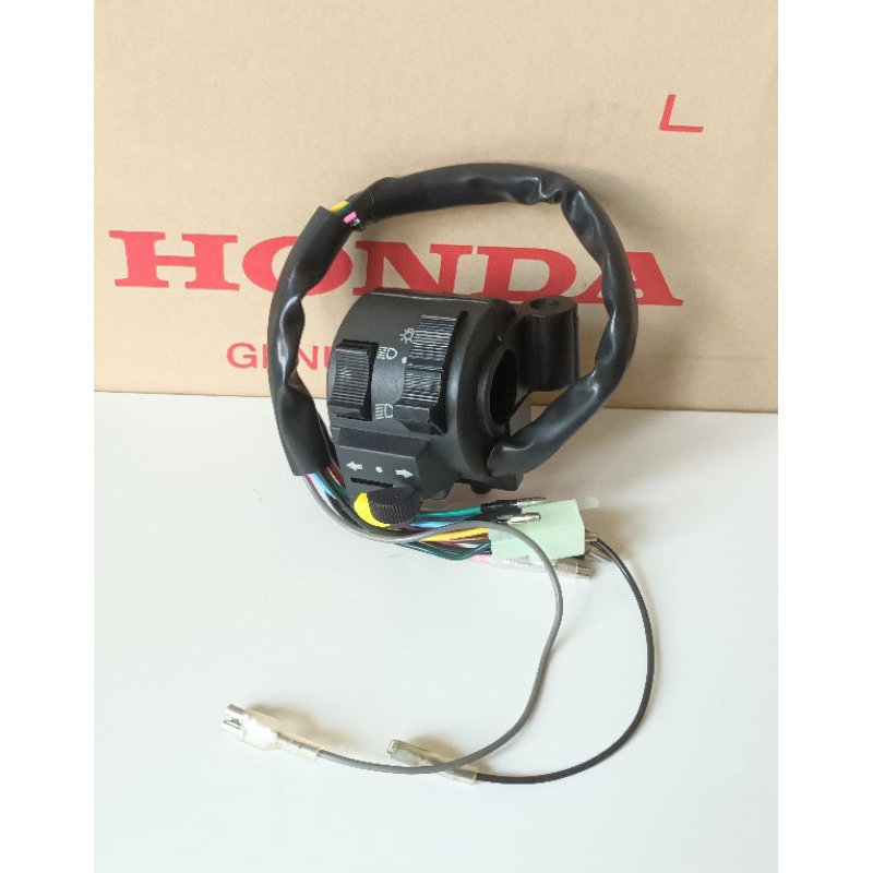 สวิทช์แฮนด์/ HONDA/ NOVA'S รุ่น4เกียร์ ด้านซ้าย (สายไฟ13เส้น) สินค้าคุณภาพ