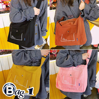 bag(BAG495) G3กระเป๋าผ้าเเคนวาสLIPANDน่ารัก