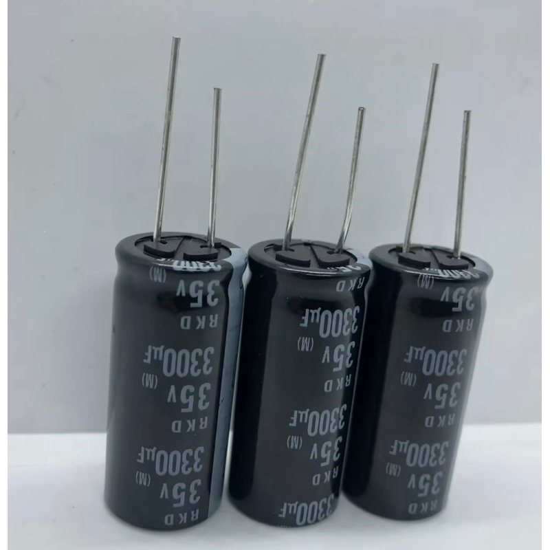 คาปาซิเตอร์ 3300UF 35V C3300UF 35V C3300UF 35V C3300UF 35V ELNA สีดำ 105C สินค้าใหม่แกะกล่องพร้อมส่ง