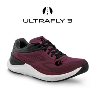 TOPO ATHLETIC ROAD ULTRAFLY 3 WOMENS RUNNING SHOES รองเท้าวิ่งผู้หญิง (W038-ไวน์/ดำ)