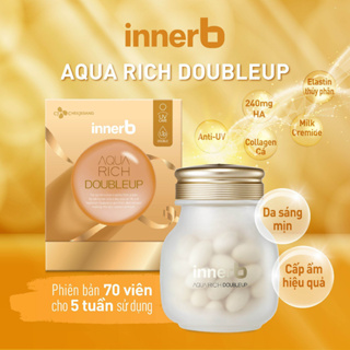 InnerB Aqua Rich/Snow white อินเนอร์บี คอลลาเจนอันดับ 1 จากเกาหลี ขนาด 56เม็ด เครื่องสำอางค์กินได้ของเกาหลี