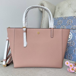 👜NEW 🆕 Tory Burch Emerson Small Tote 💓💗สีชมพูสวยหวานหายากมาก