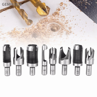 Gemini308 8Pcs Wood Plug Cutter Tapered Claw Drill Bit Carpentry 6mm 10mm 13mm 16mm Cutting Tool