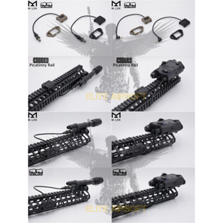 หางหนู ModButton ยี่ห้อ WADSN (Modlite ModButton)  ● หัวปลั๊กมี2รุ่นให้เลือก : 1. รุ่นหัวปลั๊กไฟฉาย Surefire 2. รุ