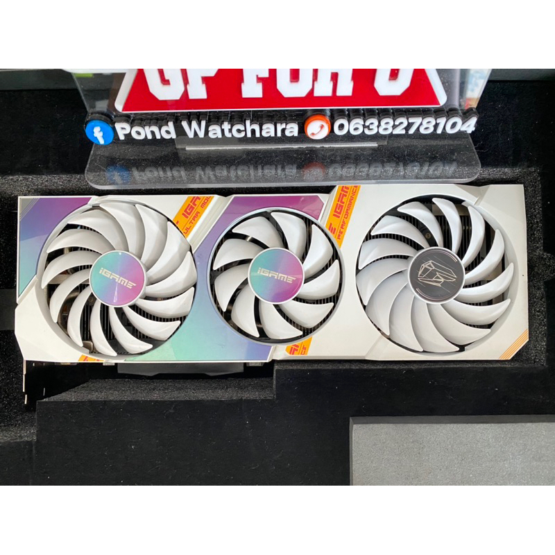 VGA COLORFUL IGAME RTX3060Ti ULTRA W OC 8GB (การ์ดจอมือสอง)