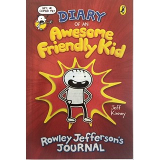 New Diary of an Awesome Friendly Kid Rowley Jeffersons Journal Paperback English By Jeff Kinney Diary of a Wimpy kid