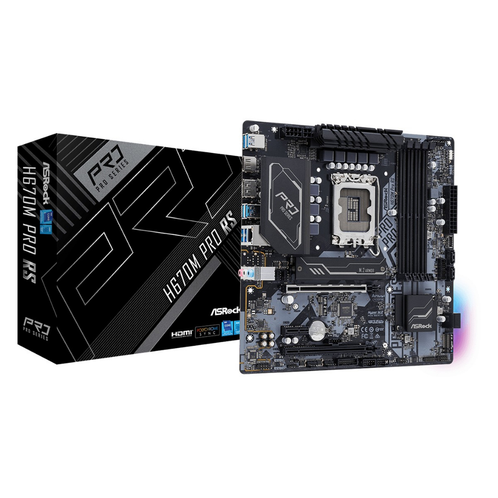 ASROCK MAINBOARD H670M PRO RS (DDR4)