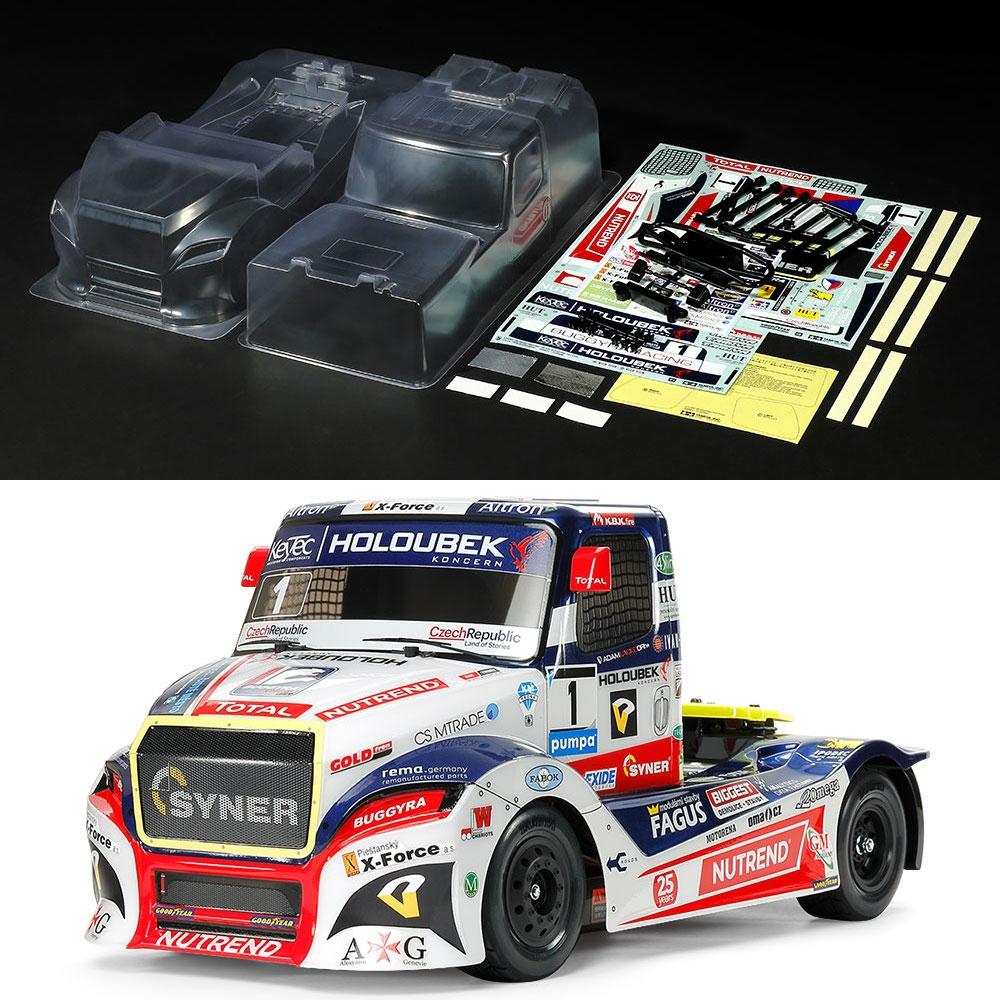 TAMIYA 51613 บอดี้ racing truck BUGGYRA RACING FAT FOX ยังไม่ได้ตัดเจาะและทำสี – โปรปัง