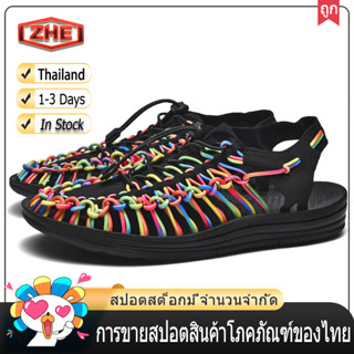 ZHE【จัดส่งในไทย 1-3 วันได้รับ】รองเท้าผู้ชาย รองเท้าผู้หญิง (5 สี) รองเท้าผู้ชาย