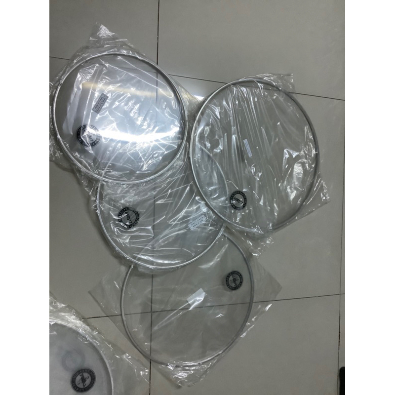 หนังกลองใส1ชั้นใช้เป็นหนังบนและหนังล่างกลองทอมได้มีขนาด12-16นิ้วราคา1ผืน - รูปที่ 3