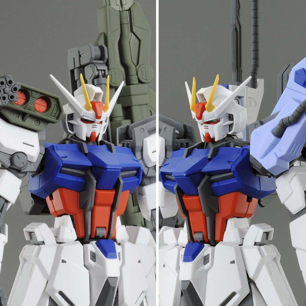 [พรีออเดอร์] Launcher Striker/Sword Striker Pack for MG 1/100 Aile Strike Gundam Ver.RM [P-BANDAI]**