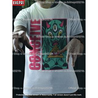 เสื้อยืด Unisex Conceive Demon T-Shirt ใส่สบายแบรนด์ Khepri Cotton TC ผ้าพรีเมียม พิมพ์สวย ระวังของปลอม!