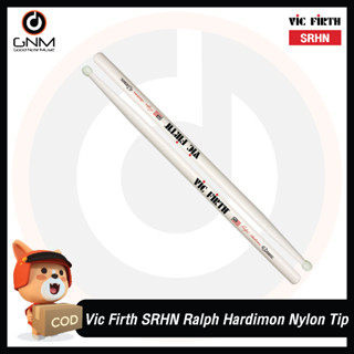 Vic Firth ไม้กลองสแนร์มาร์ชชิ่งหัวไนล่อน รุ่น (SRHN) Ralph Hardimon Nylon Tip