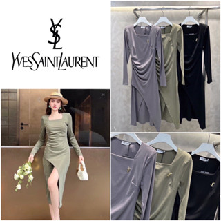 ชุดเดรส YSL MAXI LONG DRESS