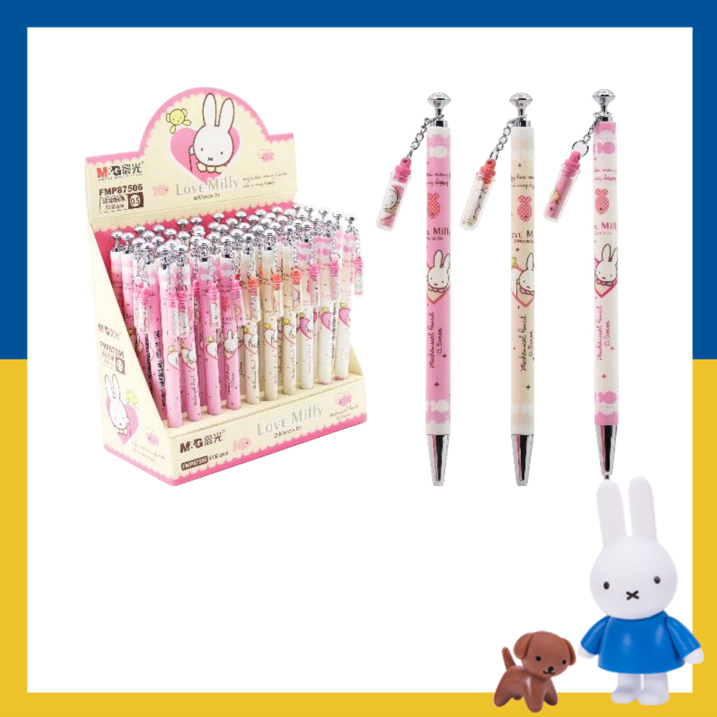ดินสอกด ไส้ดินสอ ลายมิฟฟี่ Miffy Mechanical Pencil & Pencil Lead 0.5 -0.9 mm