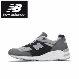 New Balance 990 v2 Black grey Sports shoes style ของแท้ 100 %