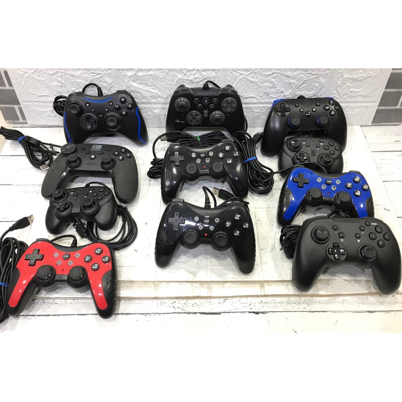 รวมจอย Nintendo Switch Third Party แบบไร้สาย และ แบบมีสาย งานก็อปปี้ จอยสวิตส์ nsw ไม่มีสาย Wireless