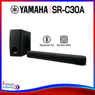 Yamaha SR-C30A Compact Sound Bar with Wireless Subwoofer and Bluetooth รับประกันศูนย์ไทย