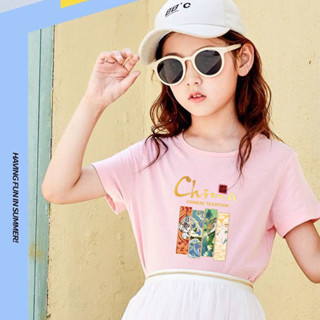 K-2299-SHORT 3สี เสื้อยืดเด็ก เสื้อเด็กน่ารัก เสื้อเด็กราคาปลีก-ส่ง