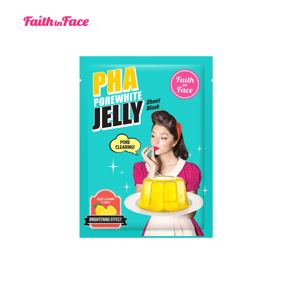 สินค้าสำหรับแถม ( ห้ามกดสั่งซื้อ ) Faith in Face Jelly Mask PHA Jelly Mask ขนาด 30 มล. ช่วยผลัดเซลล์ผิวพร้อมเผยผิวกระจ