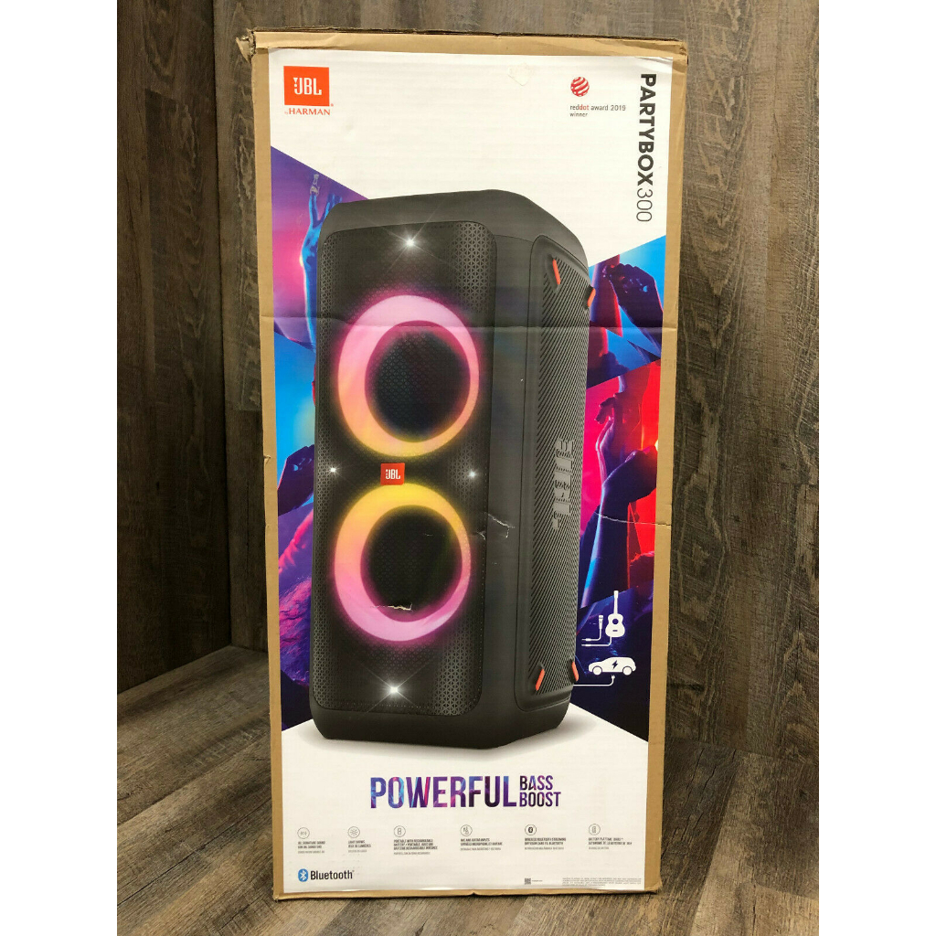 SEALED JBL PartyBox 300 High Power Portable Wireless Bluetooth Party Speaker NEW