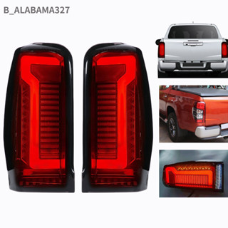 Alabama327 ไฟเบรกท้าย Led สีควัน สําหรับ Mitsubishi Triton L200 2019‐2020 2 ชิ้น