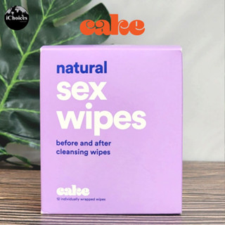 [Hello Cake] Natural S e x Wipes Before and After Cleansing 12 wipesผ้าเช็ดทำความสะอาดจุด ซ่อน เร้น