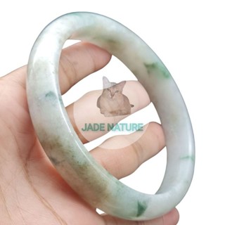 กำไลหยกพม่า หยกแท้ Jadeite Type A ไซส์  75.1 (ไซส์ใหญ่พิเศษ)