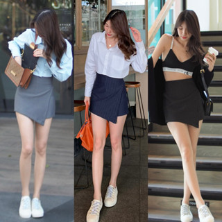 Jennie Skirt V.3 กระโปรงกางเกง เอวสูง ทรงสวยมากเนื้อผ้าคุณภาพพรีเมียม