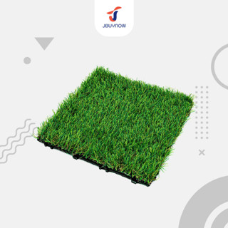 Artificial grass แผ่นหญ้าเทียมปูพื้น ขนาด 30x30x2.2cm รุ่น ST0531-16