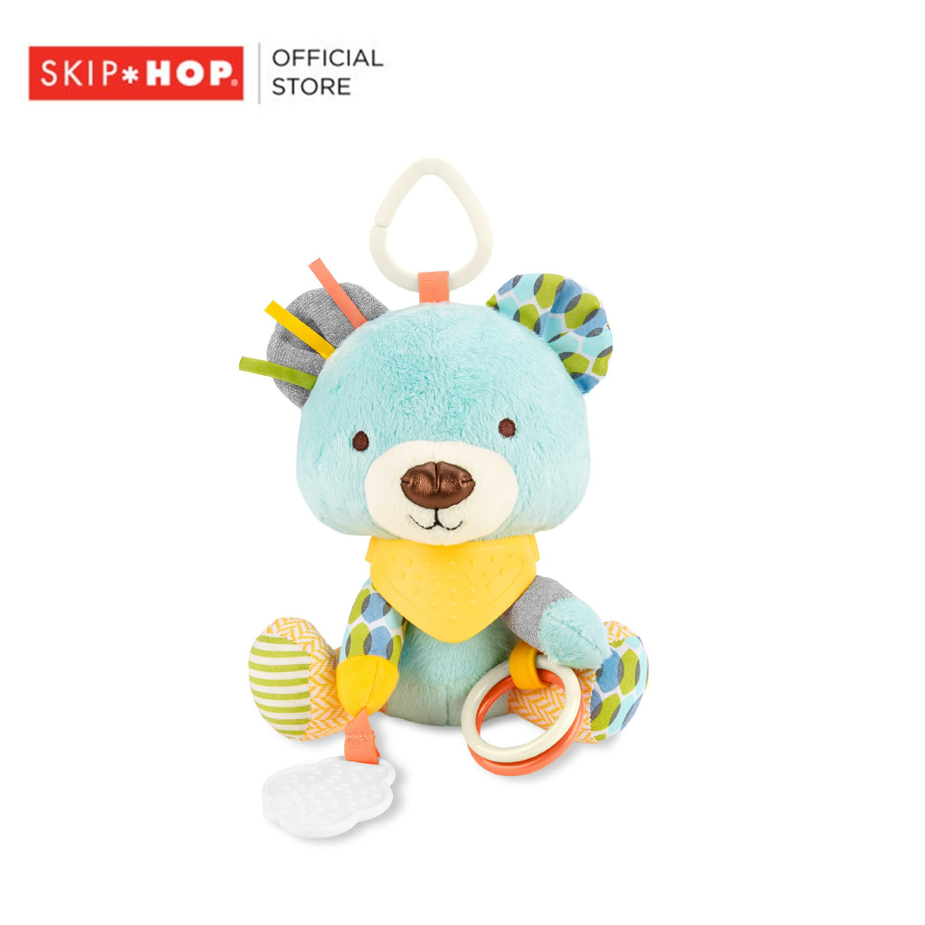 Skip Hop Bandana Buddies Activity ตุ๊กตาผ้าแขวนเด็กแรกเกิด มียางกัด มีเสียงกระดิ่ง BPA Free