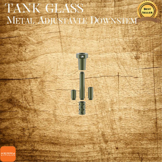 TANK Glass Metal Adjustavle Downstem.Army Green