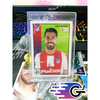 การ์ดนักฟุตบอล  Topps Merlin Heritage 97 UCL 2021/2022 Trading Card #57 Luis Suarez