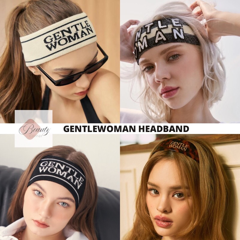 [พร้อมส่ง] Gentlewoman Headband ที่คาดผม ผ้าคาดผม
